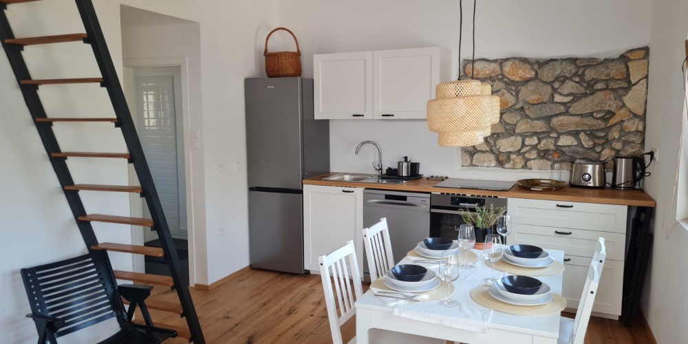 Dining and kitchen area 