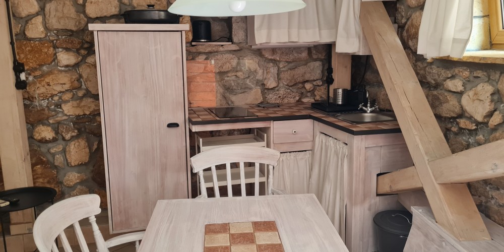 Kitchen and dining area