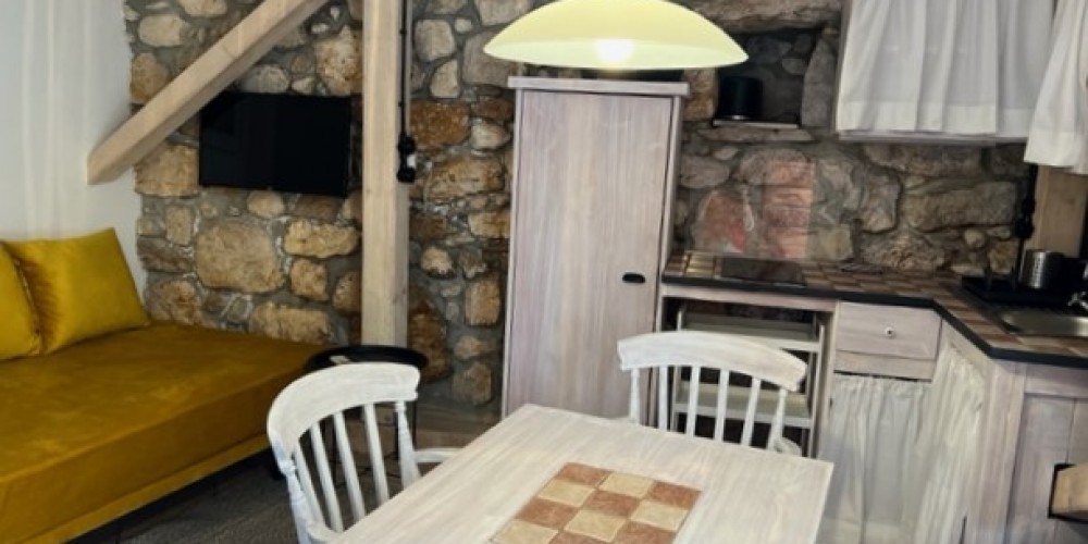 Kitchen and dining area